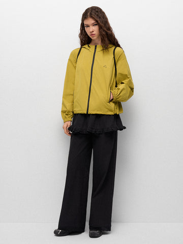 On-Off Sky Jacket – Lemon Green