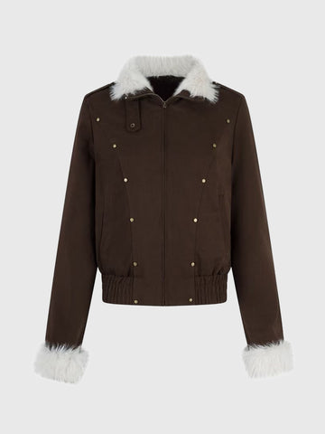 Midtown Pause Jacket – Mocha Brown