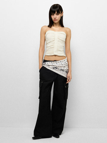 Wrap Trick Cargo Pants - Black Black