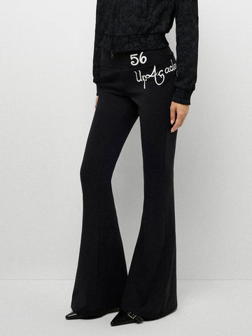 Kickback Flare Pants - Black Black