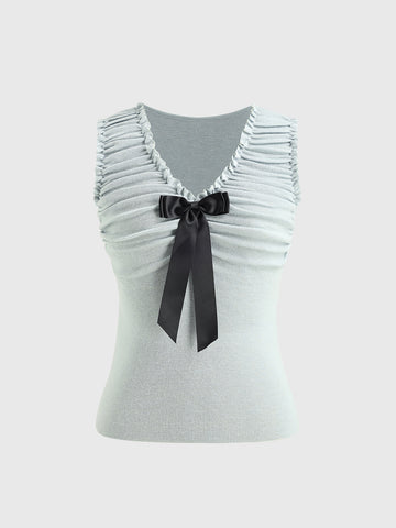 Malena Tank Top - Mint Frost
