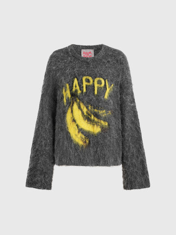 Fruit Logic Sweater – Charcoal Grey