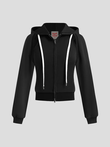 Modular Hoodie Set - Black Layer