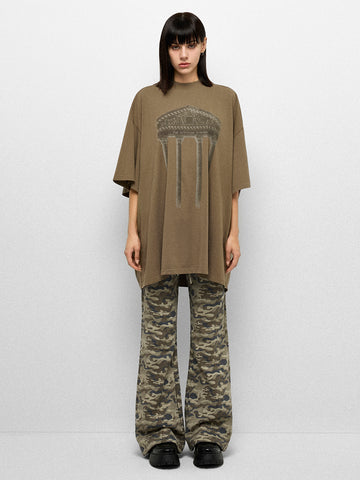 Roman Forum Mark Tee - Olive Stone