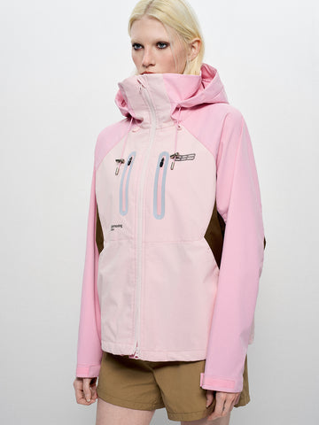 Strawberry Chocolate Zip Jacket - Pink/Brown