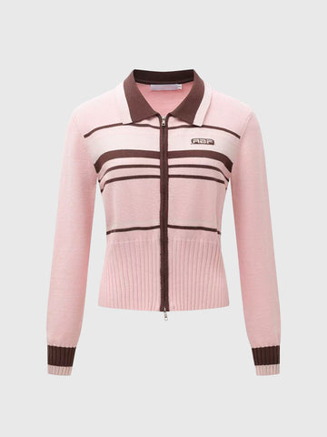 Pink Agenda Knit – Rosy Brown