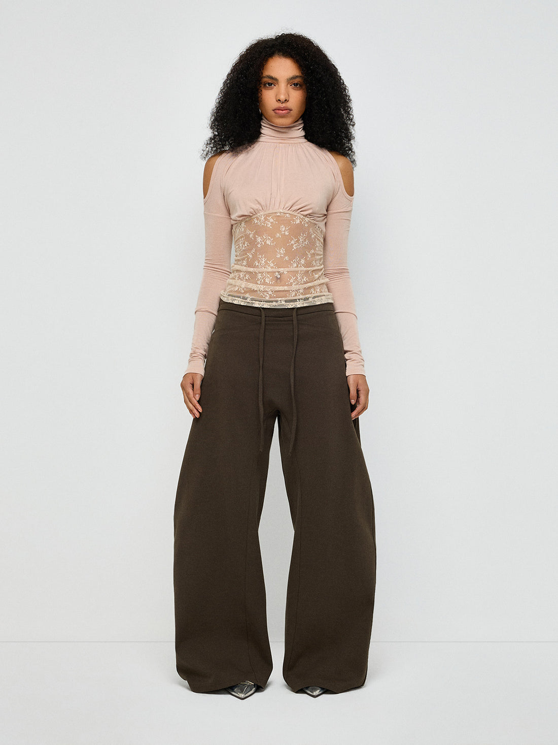 Sideway Yes Barrel Pants – Army Green