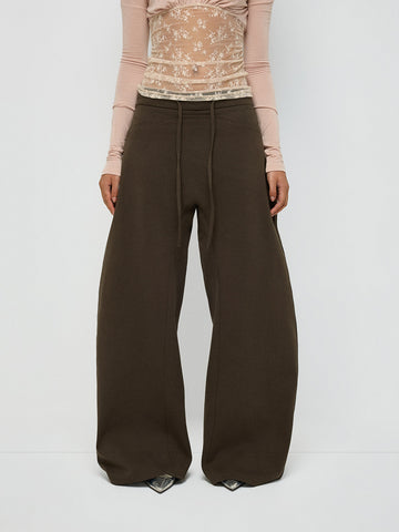 Sideway Yes Barrel Pants – Army Green