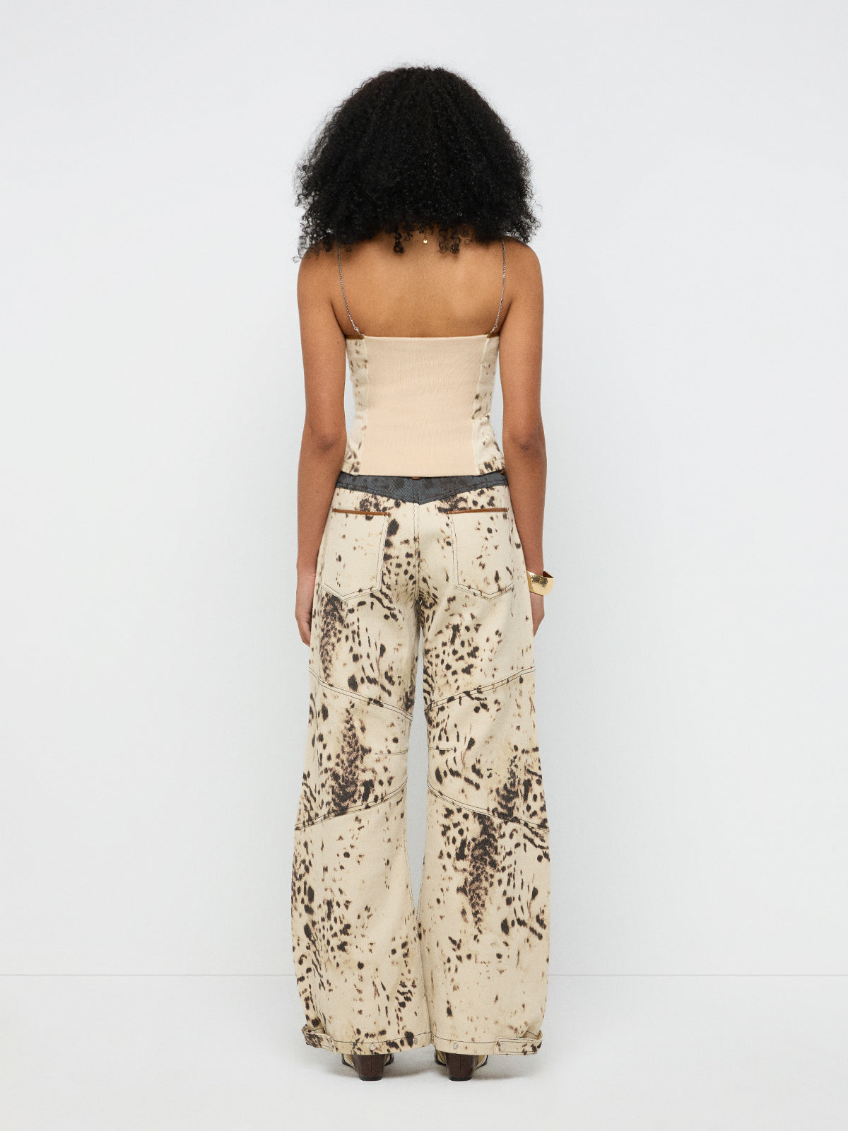 Wild Card Body Tank – Leopard Sand