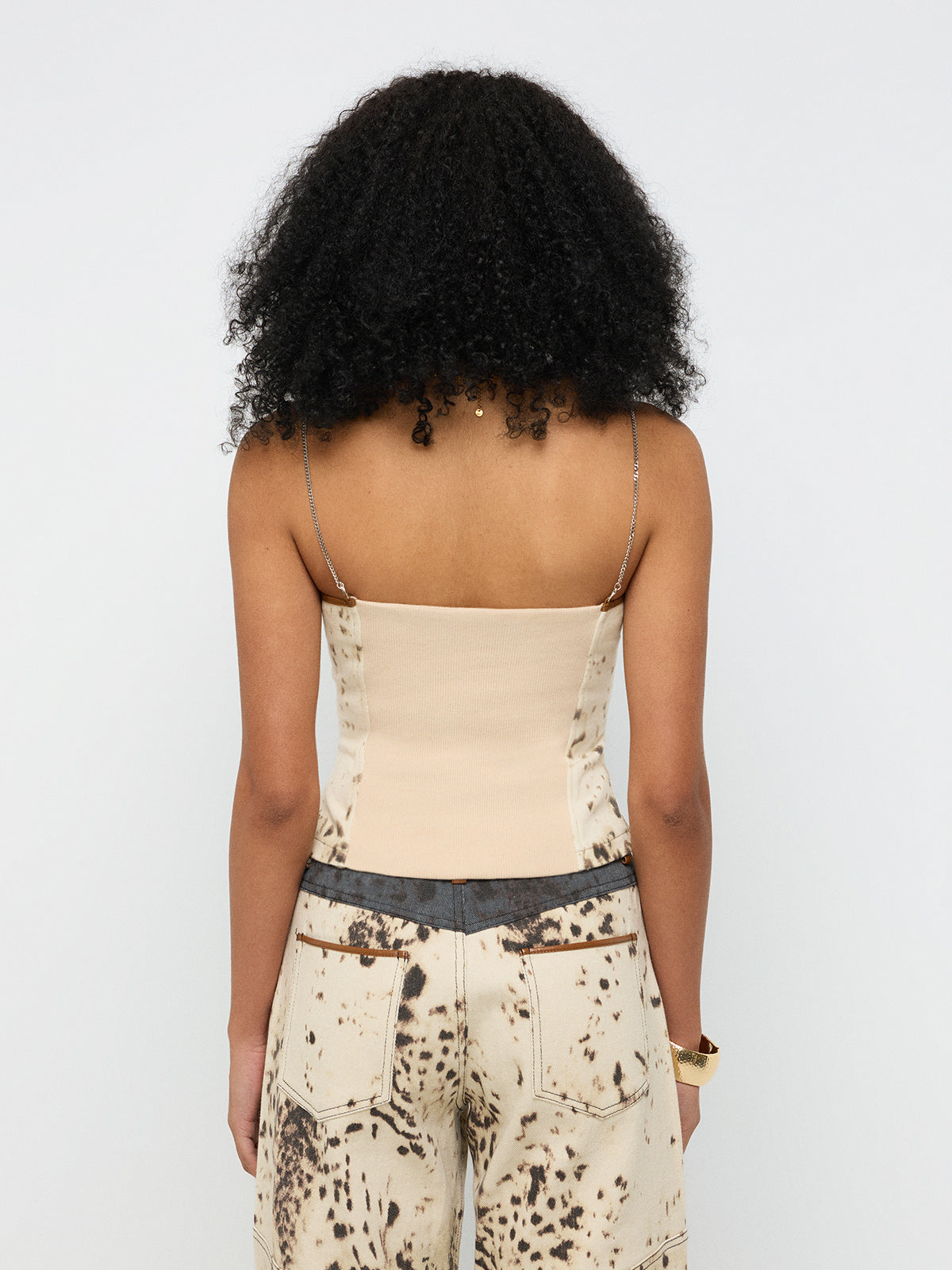 Wild Card Body Tank – Leopard Sand
