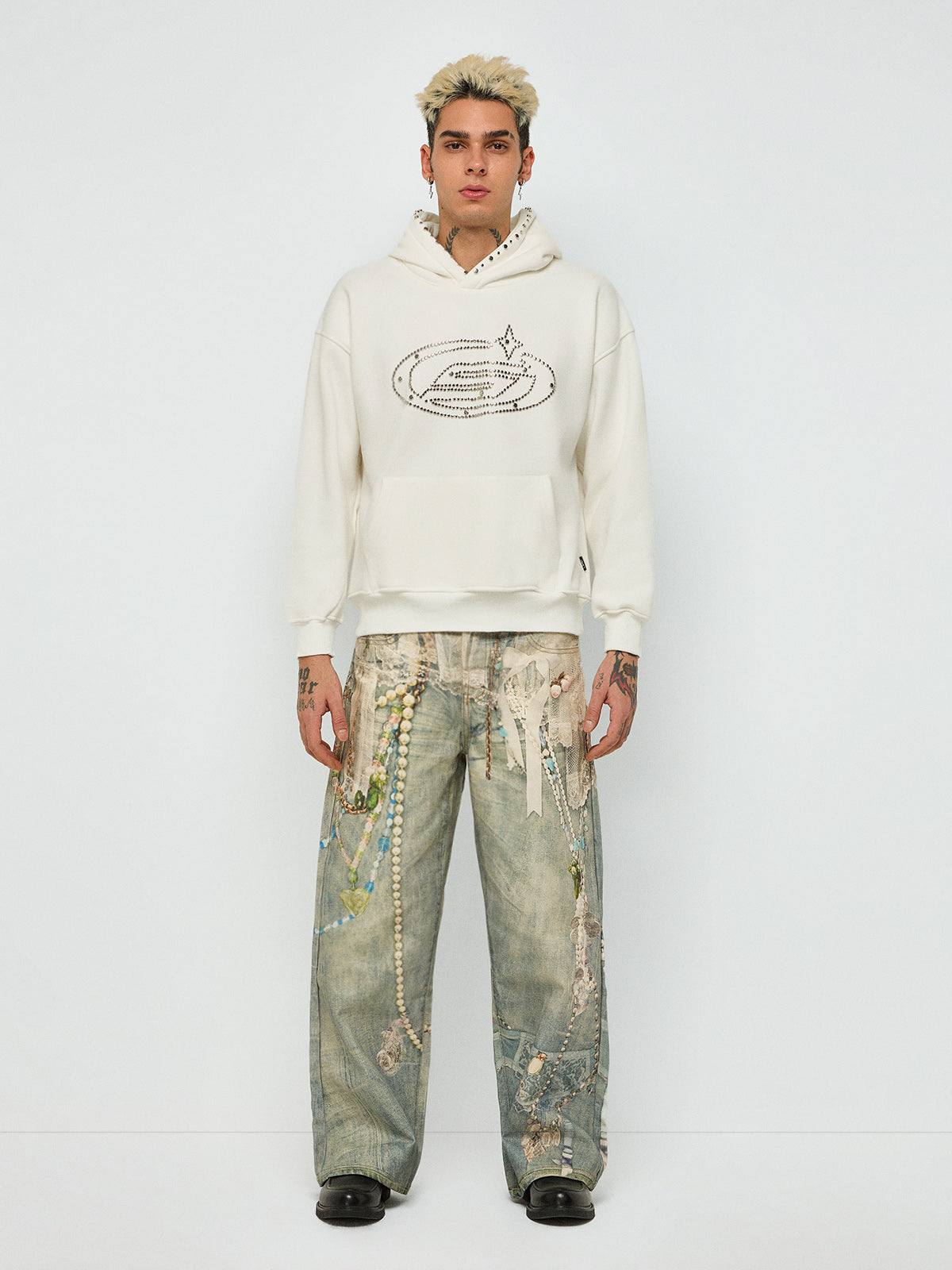 Good Signs Sparkle Hoodie – Snow White