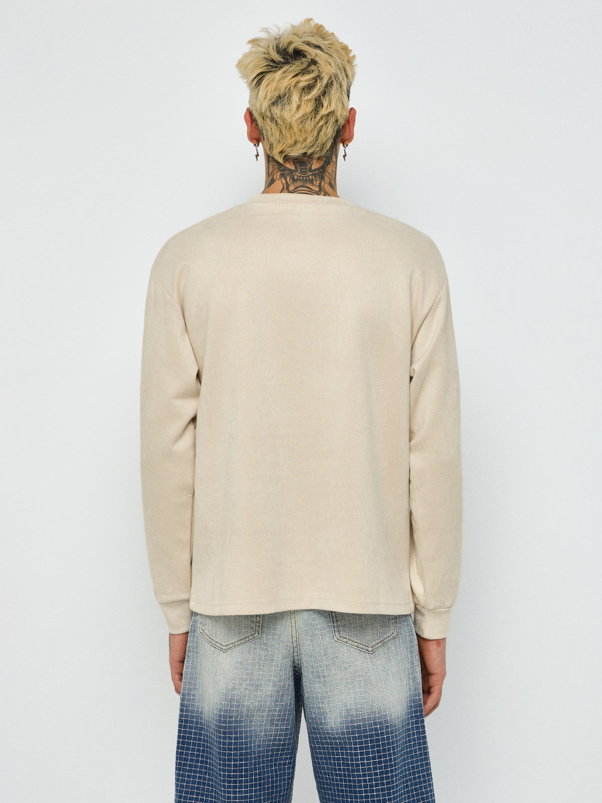 No Syllabus Sweatshirt – Cream White