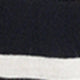 Office Siren on Break Stripe Sleeve Top - Black White