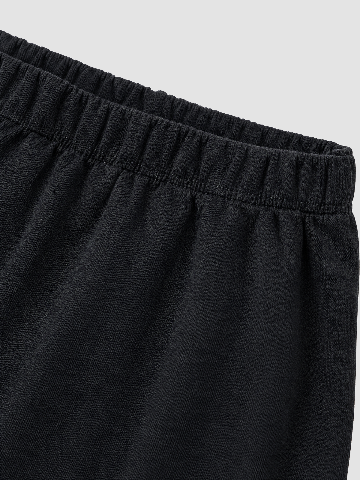 Brick Lane Foldover Waist Straight-Leg Maxi Pants - Black