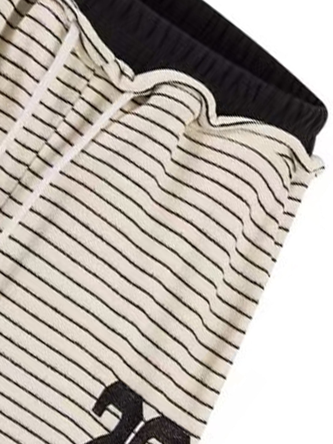 Line Study Pants – Cream Stripe