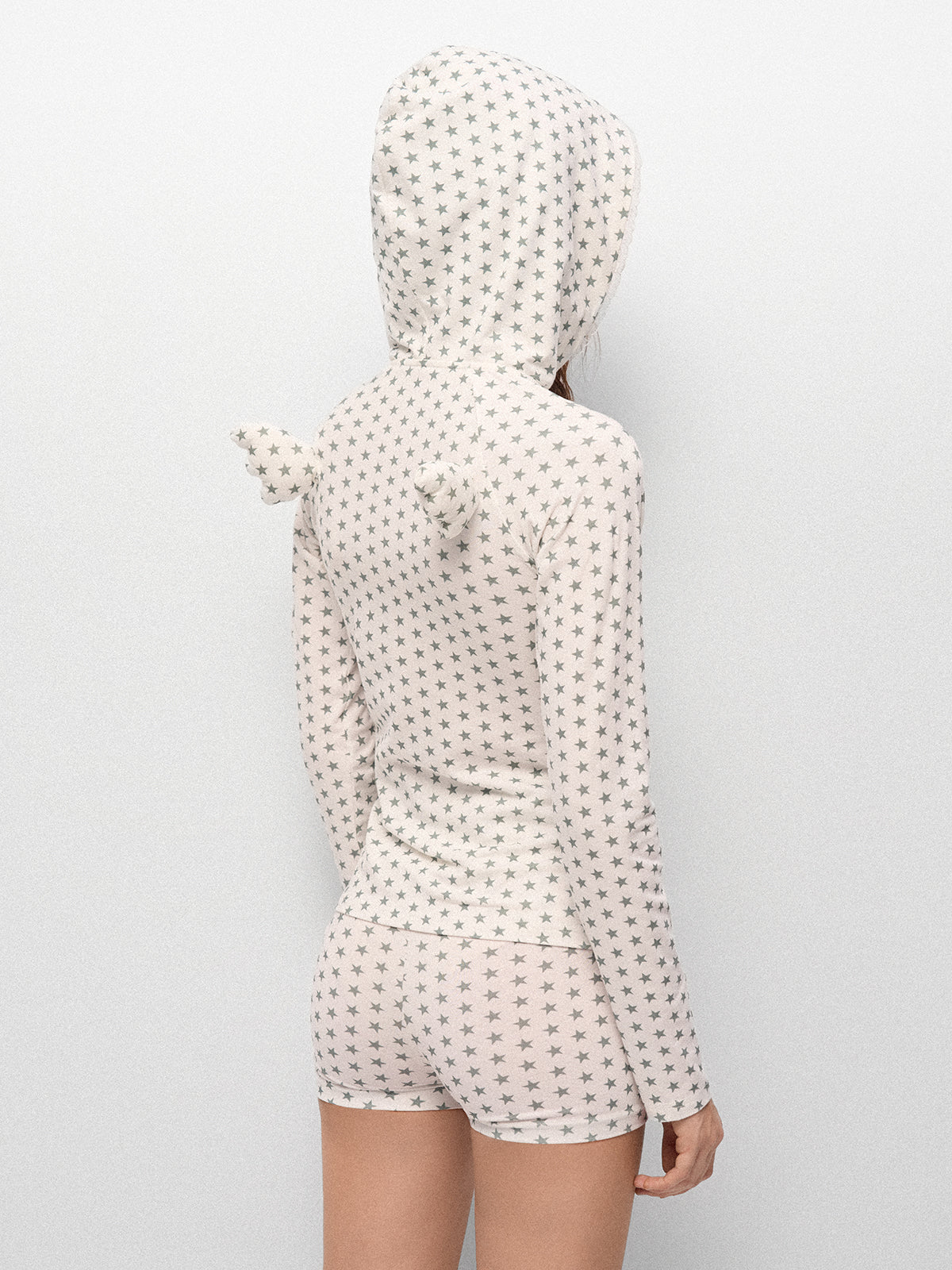 Star Whisper Cloud Set Hoodie – Matcha White