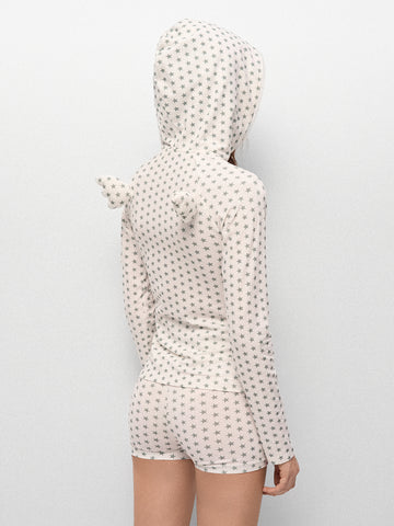 Star Whisper Cloud Set Hoodie – Matcha White