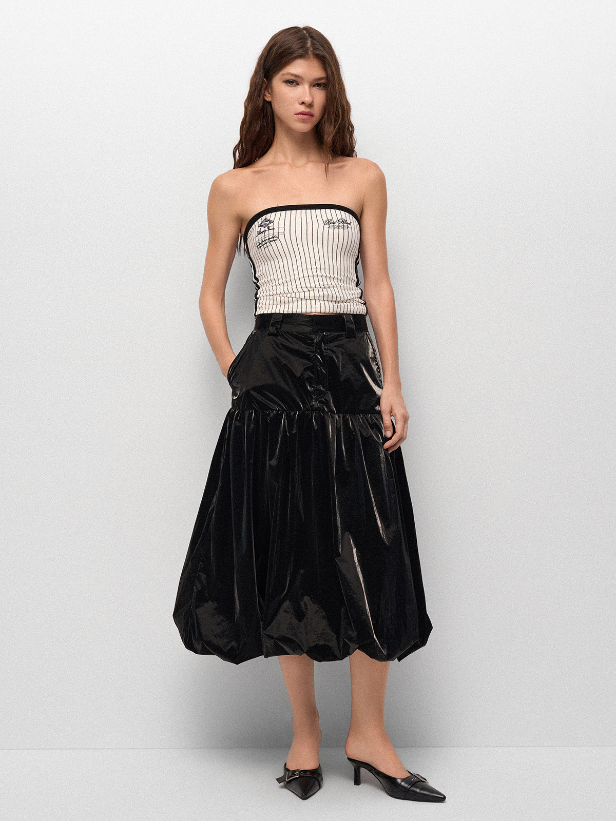Noise Layer Skirt – Vinyl Ink