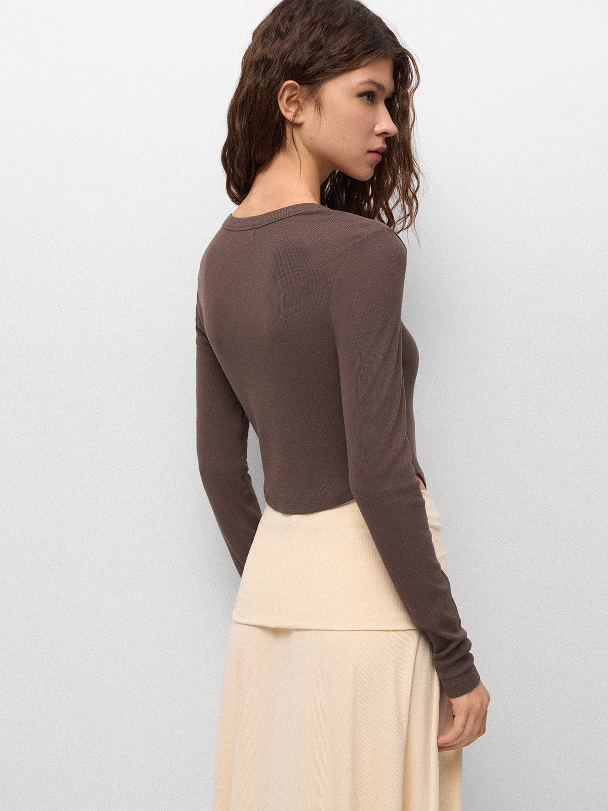 Save As Basic Sleeve Top – Ash Byte