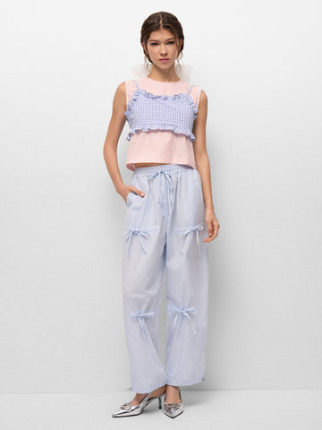 Lunch Break Cami Top – Sky Check