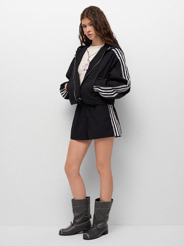 Laced Dash Line Set Jacket – Midnight Court