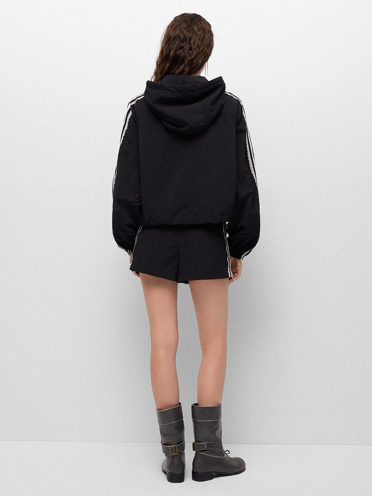 Laced Dash Line Set Jacket – Midnight Court