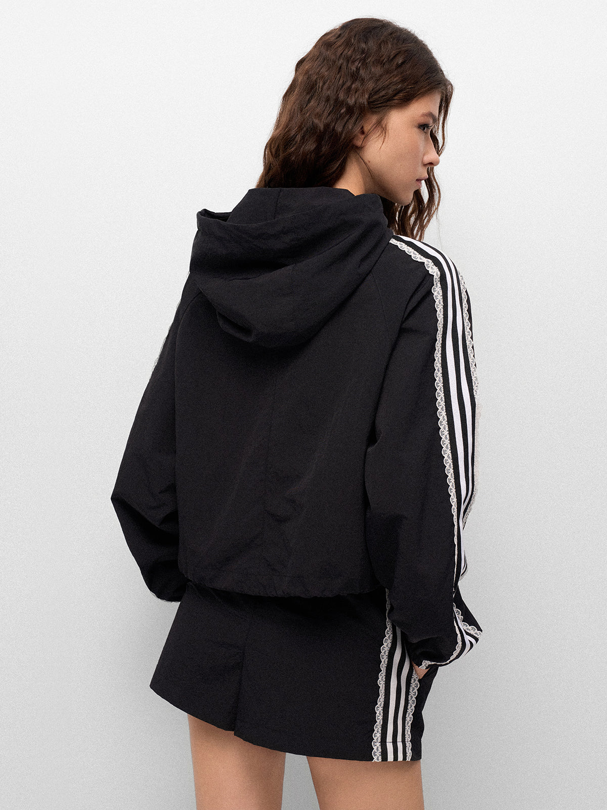 Laced Dash Line Set Jacket – Midnight Court