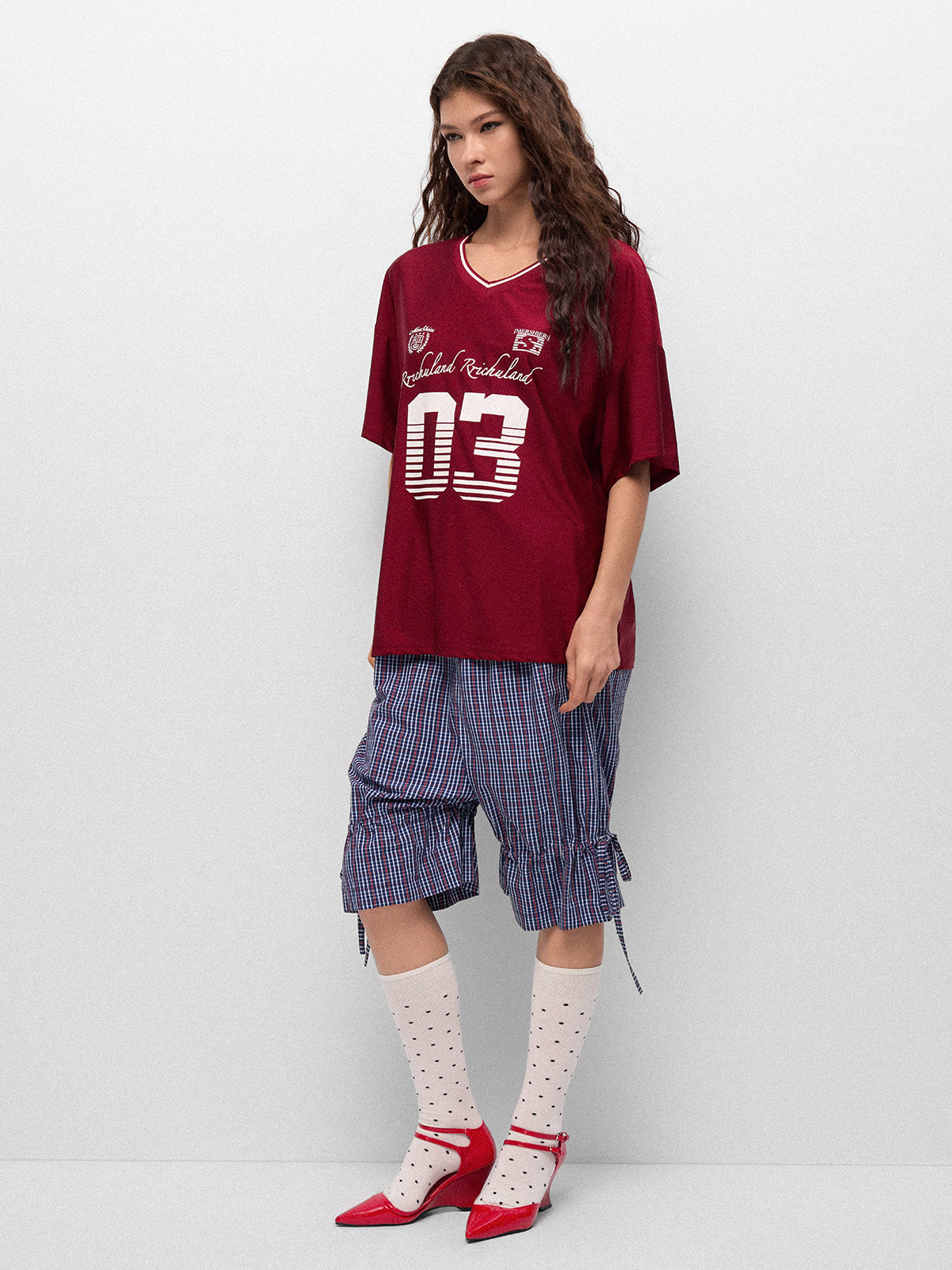 Crush Cam Game Tee – Varsity Red