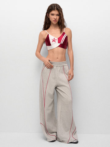 Star Caller Power Bra Top – Victory Red