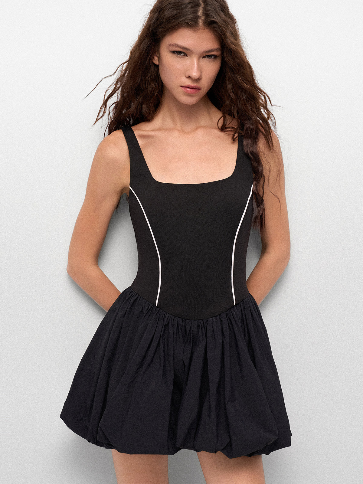 Spinserve Knit Dress – Midnight Court