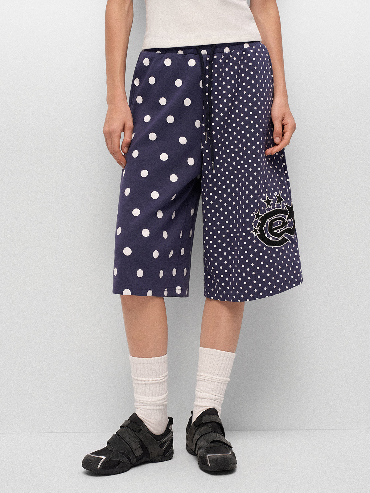Finals Week Dot Code Shorts – Navy