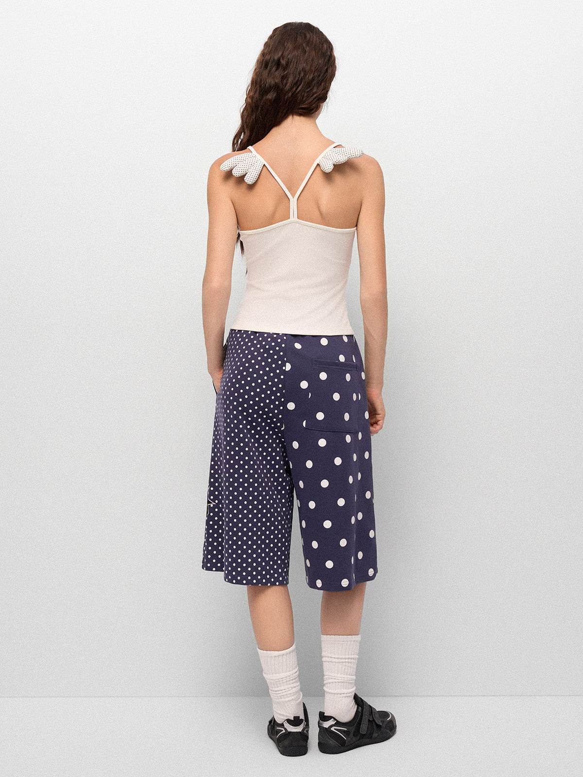 Finals Week Dot Code Shorts – Navy