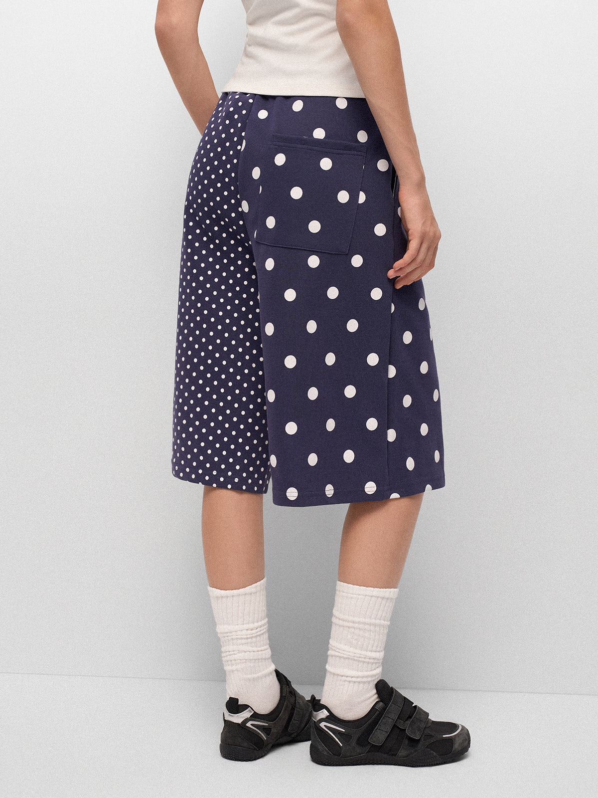 Finals Week Dot Code Shorts – Navy