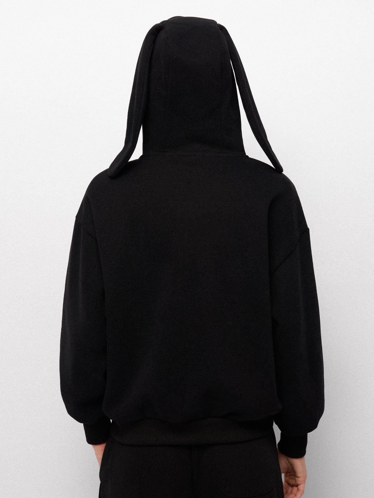 Bunny Luxe Set Zipper Hoodie - Moonlit Shadow
