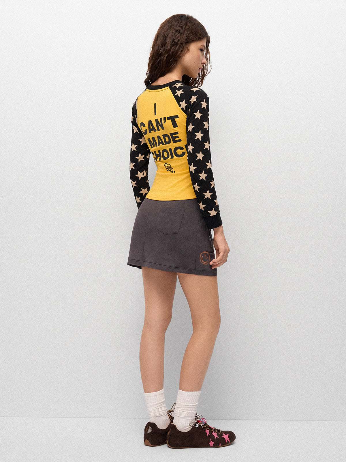Star Juggle Clash Tee - Mango Black