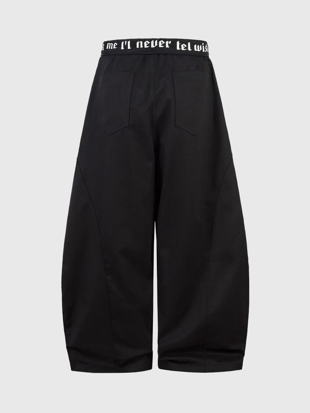 Silent Agreement Pants – Soft Black