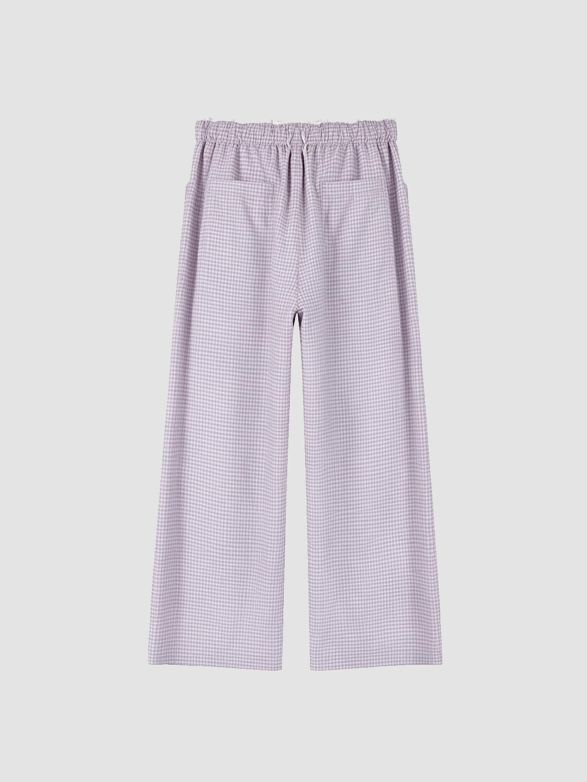 Brick Lane Floral Pattern Drawstring Maxi Pants - Pink/White