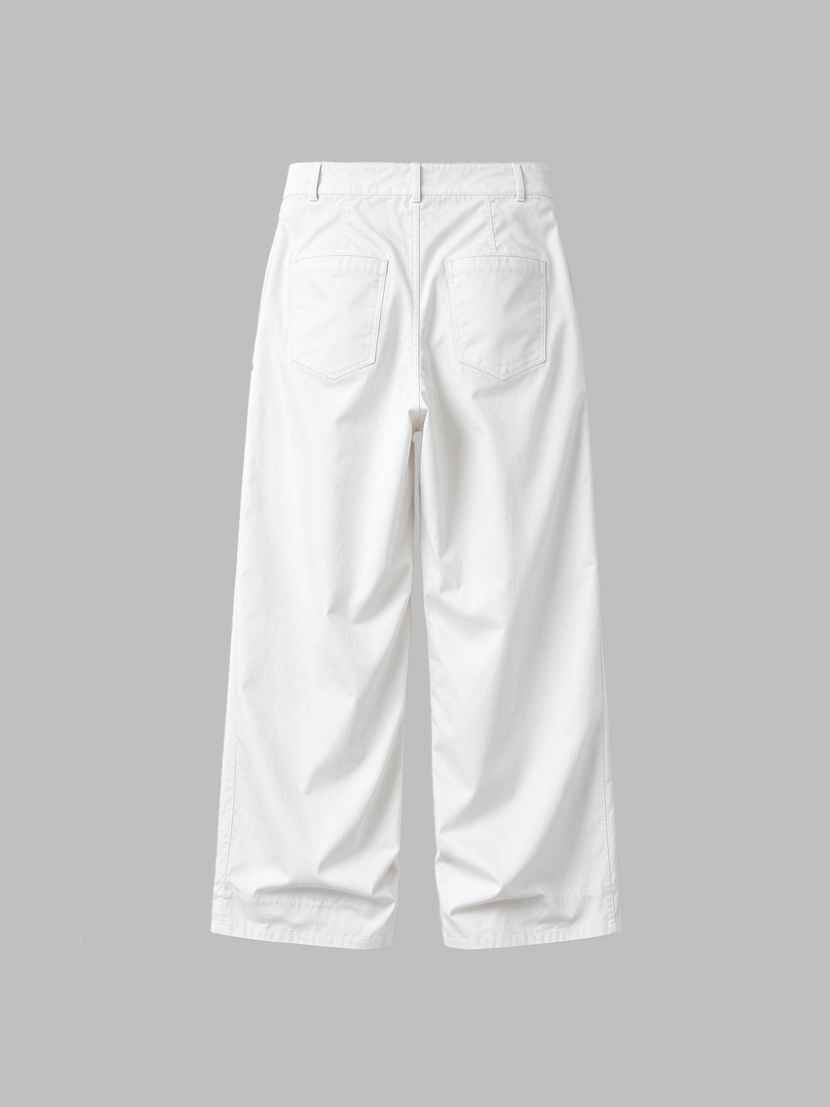 Weekday Outdoor Relaxed Wide-Leg Parachute Maxi Pants - White