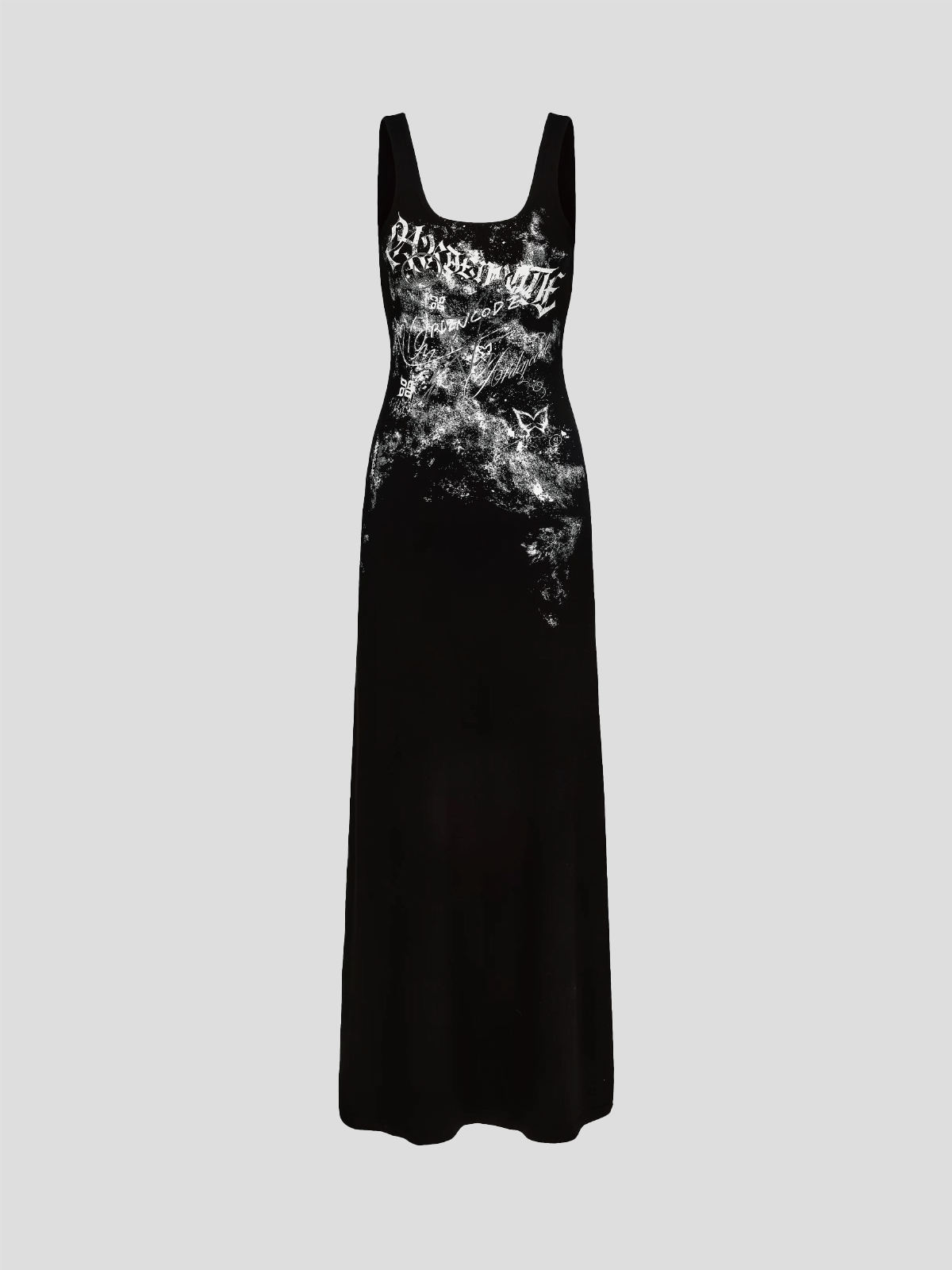 Late Lecture Landing Dress - Galaxy Black