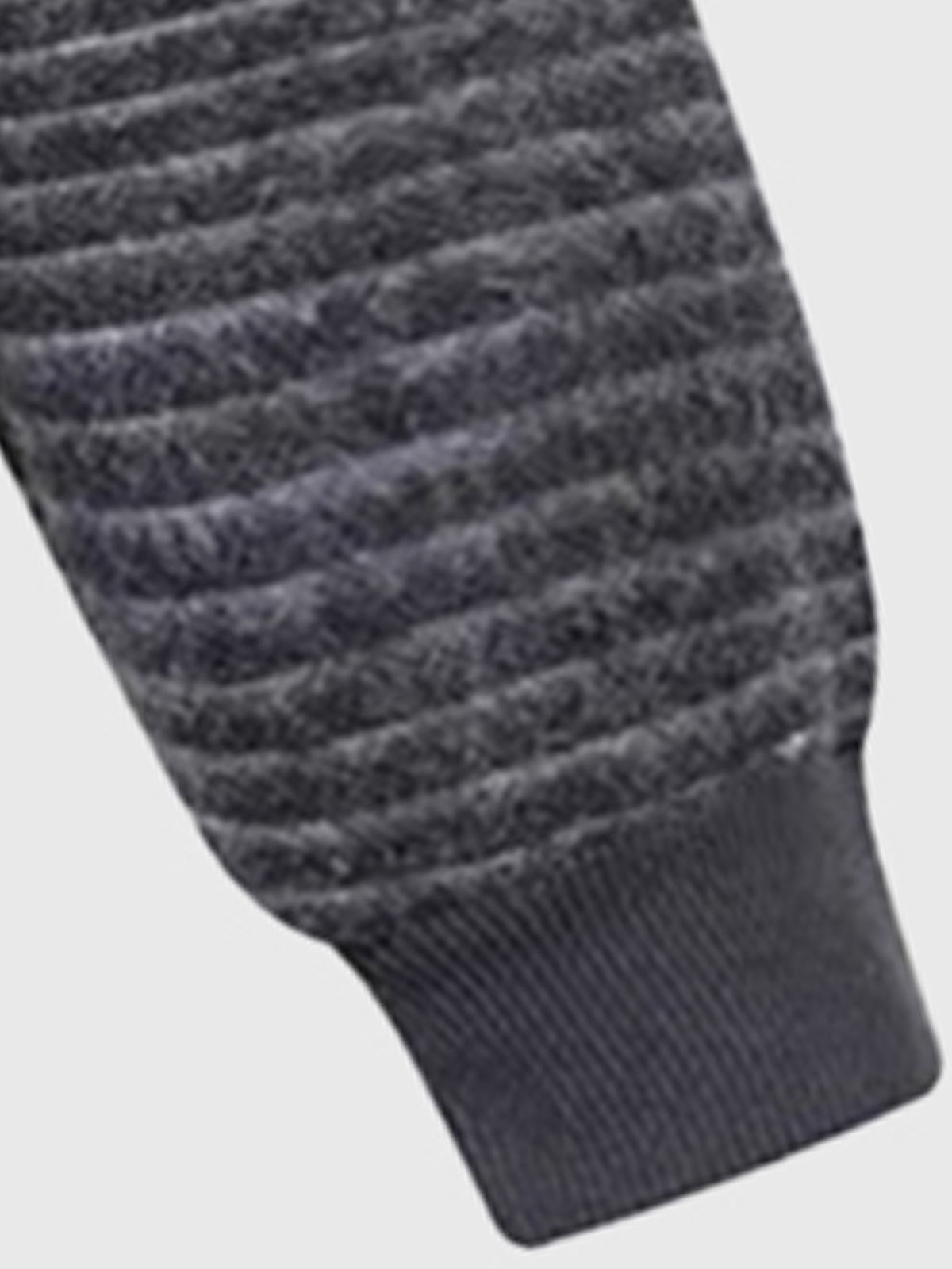 Night Hike Hoodie Sweater – Charcoal Stripe