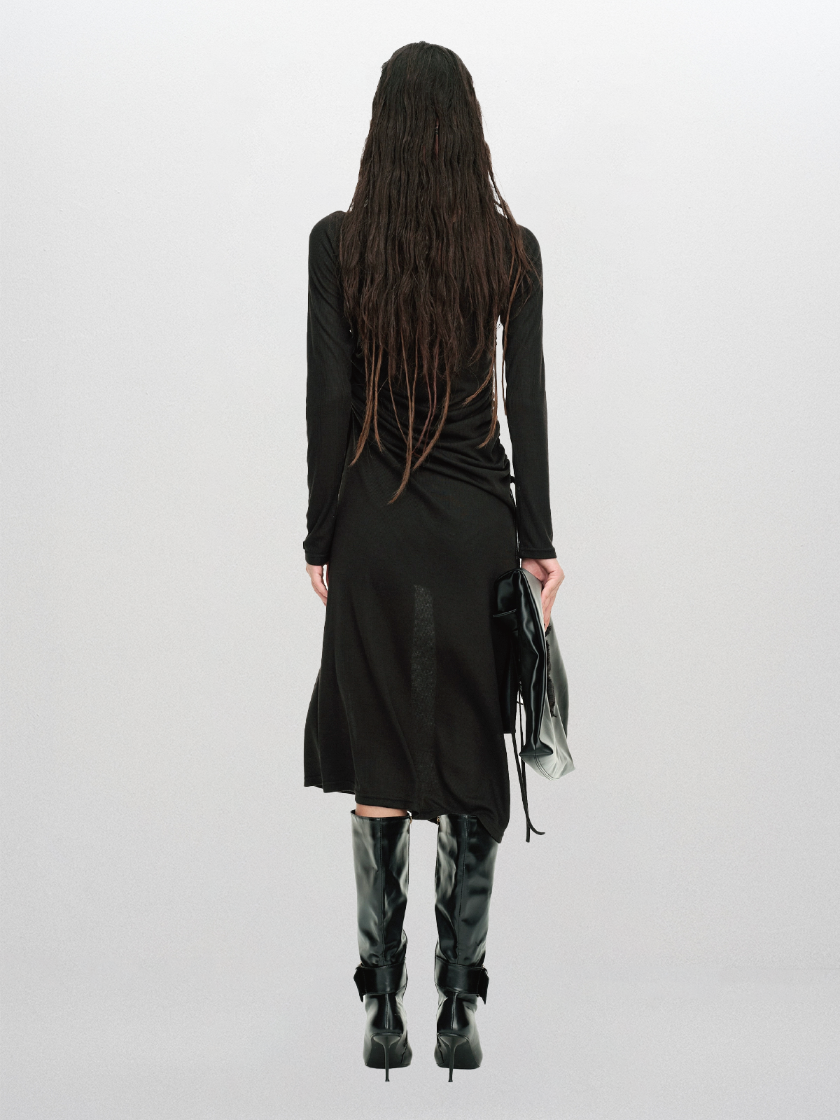 Archive Sale Shuffle Dress - Ghost Black