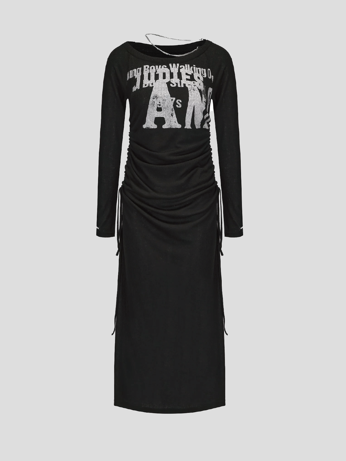 Archive Sale Shuffle Dress - Ghost Black