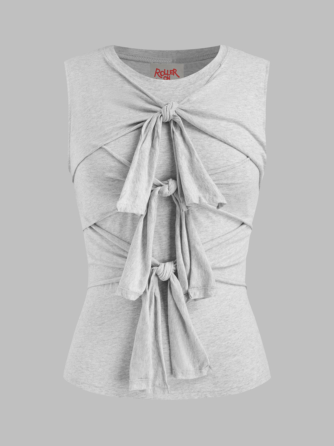 To-Do Bow Tank – Ash Latte