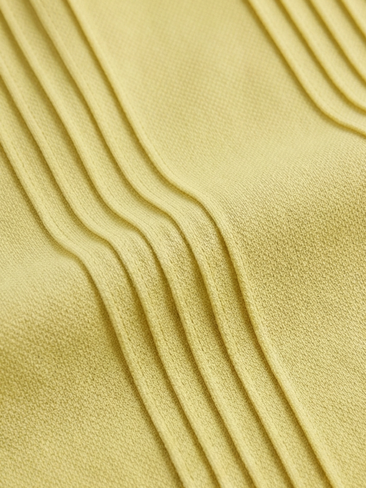 Co-ed Dorm Basic Baggy Boxy Shirt - Yellow