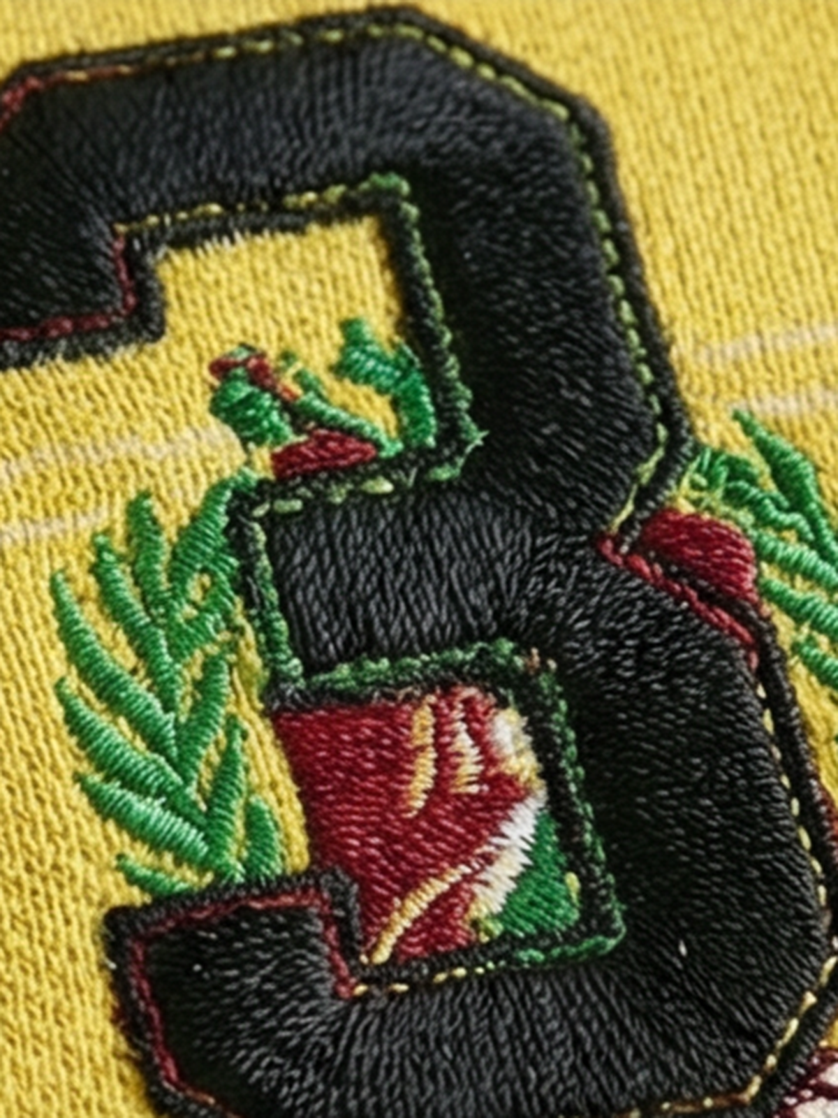 Varsity Jersey Polo - Mustard Yellow