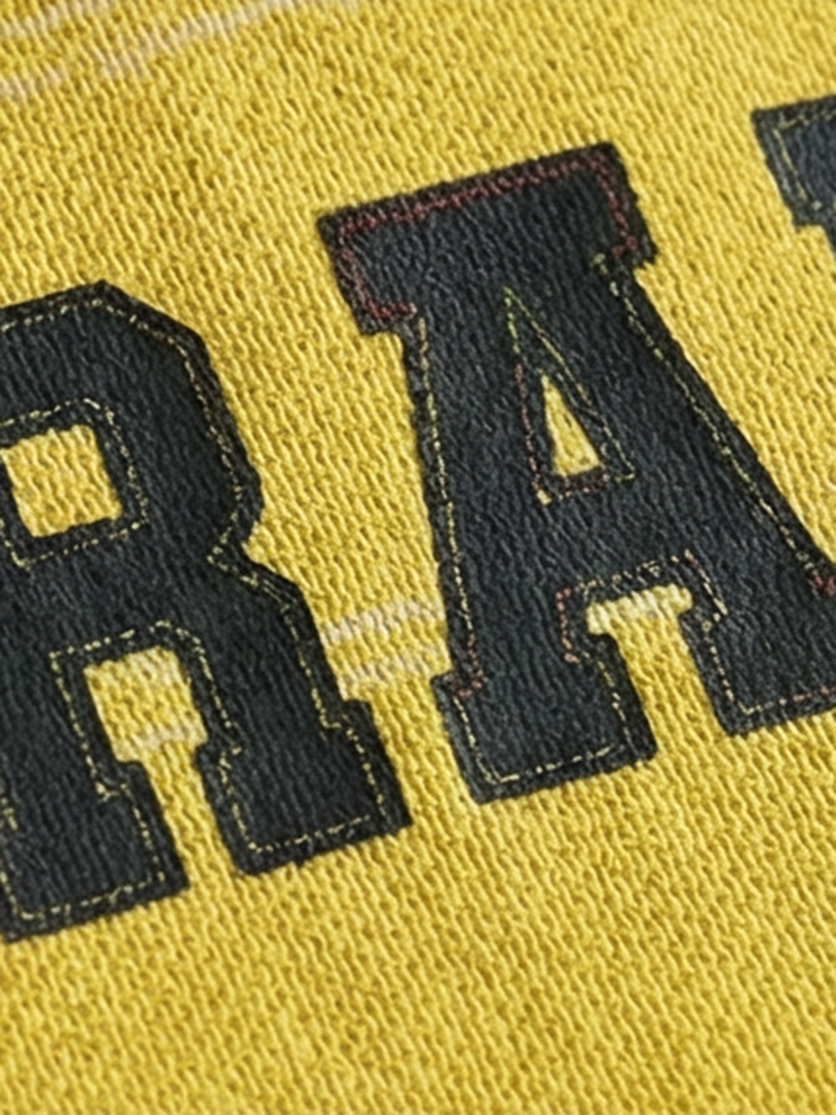 Varsity Jersey Polo - Mustard Yellow