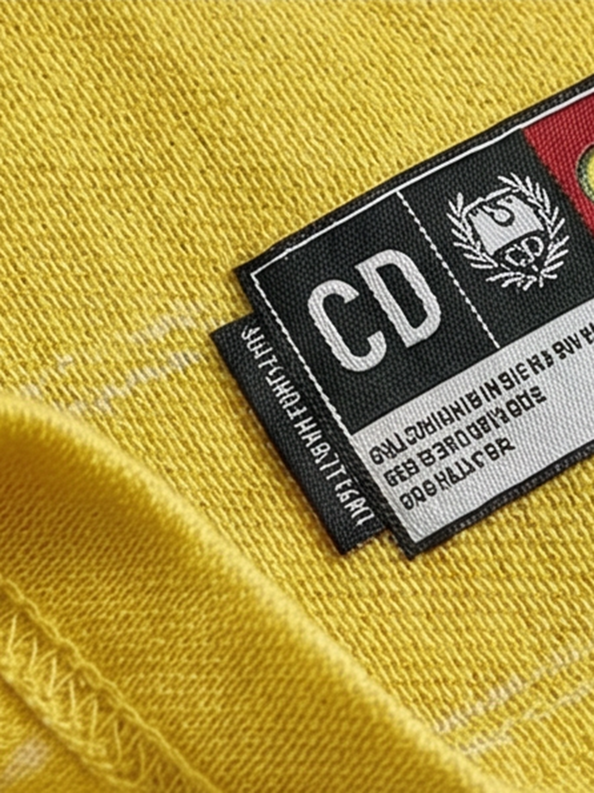 Varsity Jersey Polo - Mustard Yellow