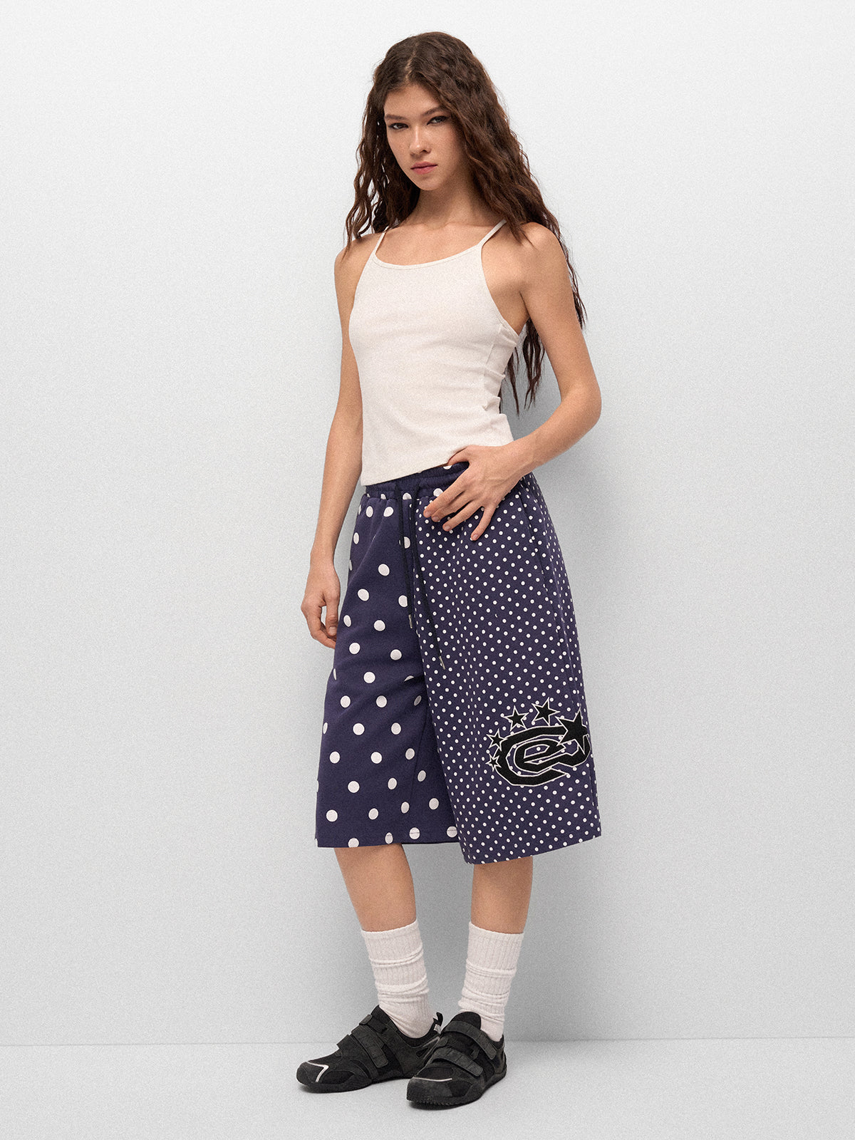 Finals Week Dot Code Shorts – Navy