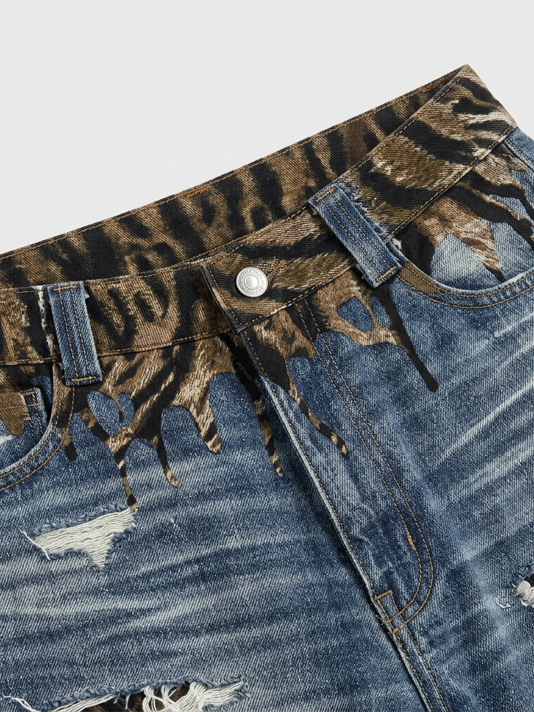 Tiger Hours Barrel Pants – Washed Blue