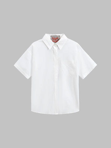 All Staff Shirt – Paper White